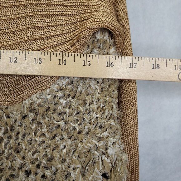 Taller De Christina Shrug Women's S/M Open Cardigan Recycled Crochet Art To Wear - Picture 12 of 12